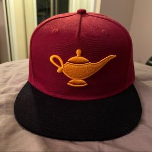 Aladdin Magic Lamp Flat Bill Hat